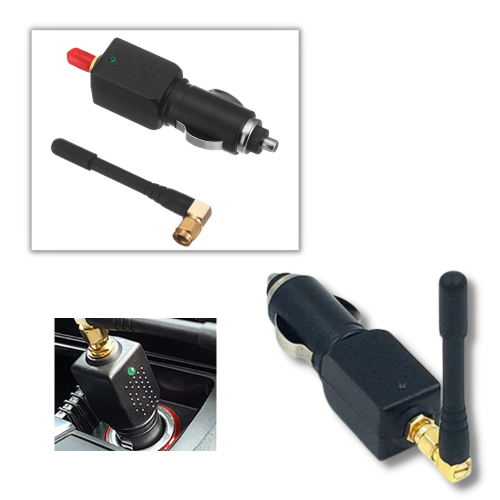 Driver protection with a universal GPS privacy shield; anti-tracking car accessory for stealth driving.