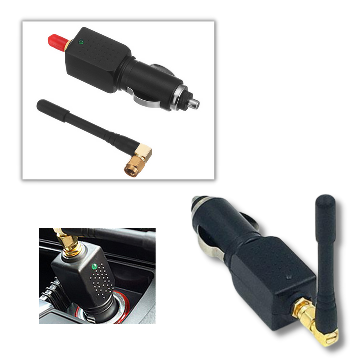 Driver protection with a universal GPS privacy shield; anti-tracking car accessory for stealth driving.