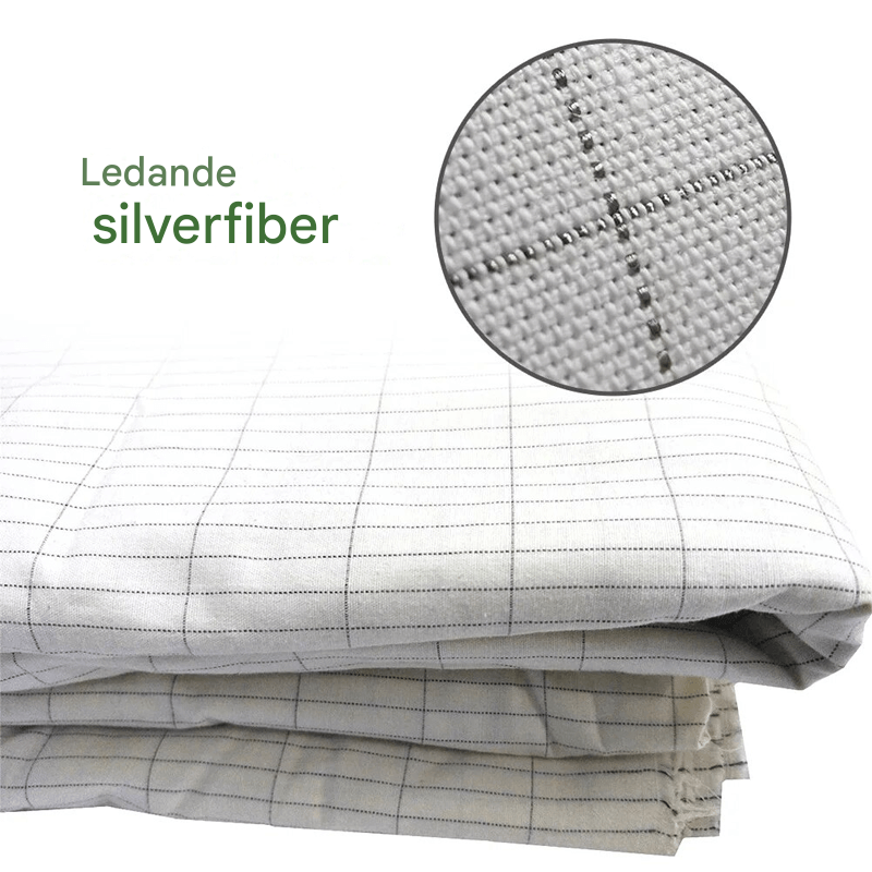 Silver-infused grounding bed sheet designed for ultimate comfort, deeper sleep & wellness.