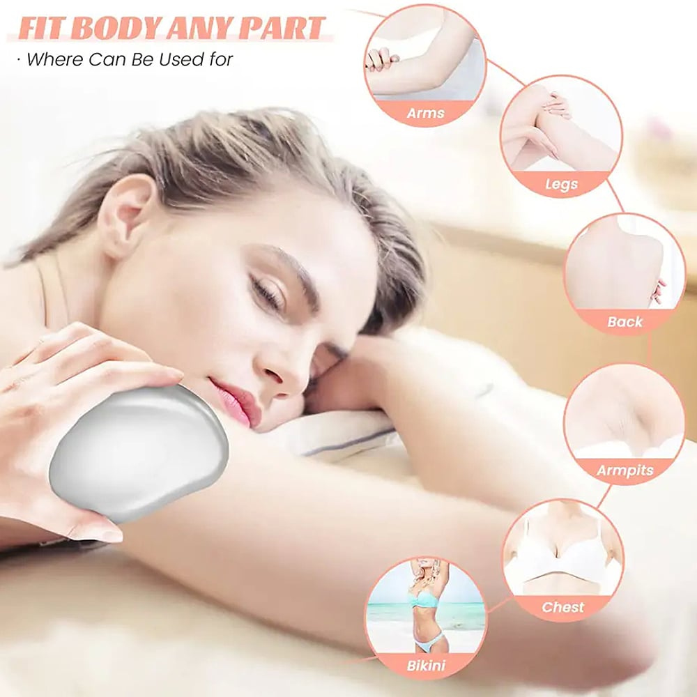 Advanced crystal hair eraser, an effortless beauty tool for hair removal and skin exfoliation.