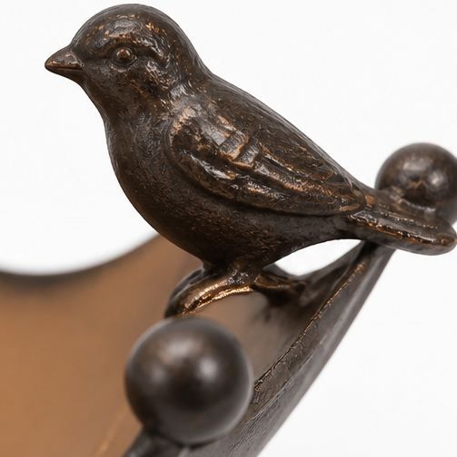 Outdoor hanging umbrella bird feeder & bath, enhancing your garden decor & supporting birds.
