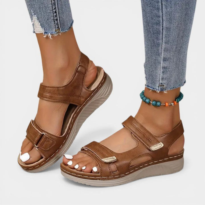 Stylish open-toe women's sandals, designed for orthopedic comfort & support. Ideal for daily use.