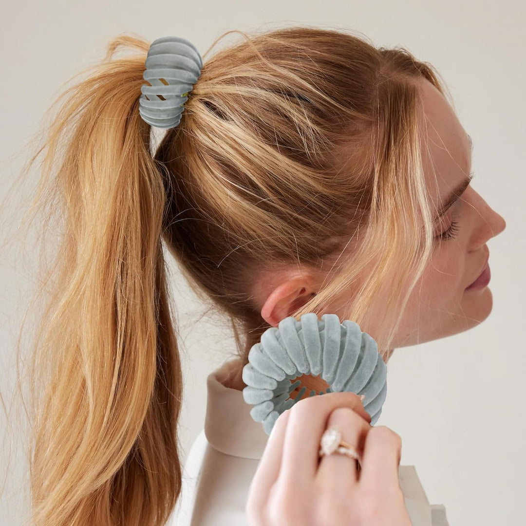 Chic women's bird's nest hair bun clip, an essential fashion accessory for effortless updos.