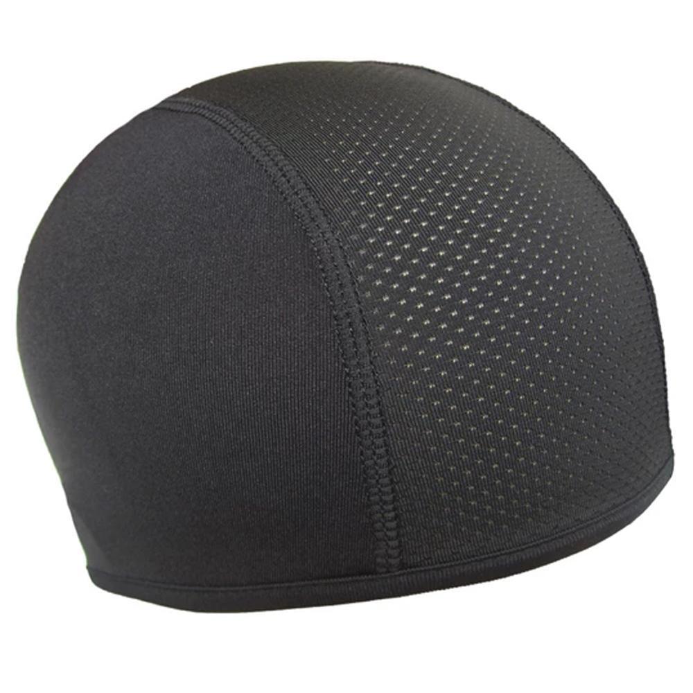 Unisex cooling helmet liner cap for ultimate comfort; sweat-wicking athletic headwear for sports.