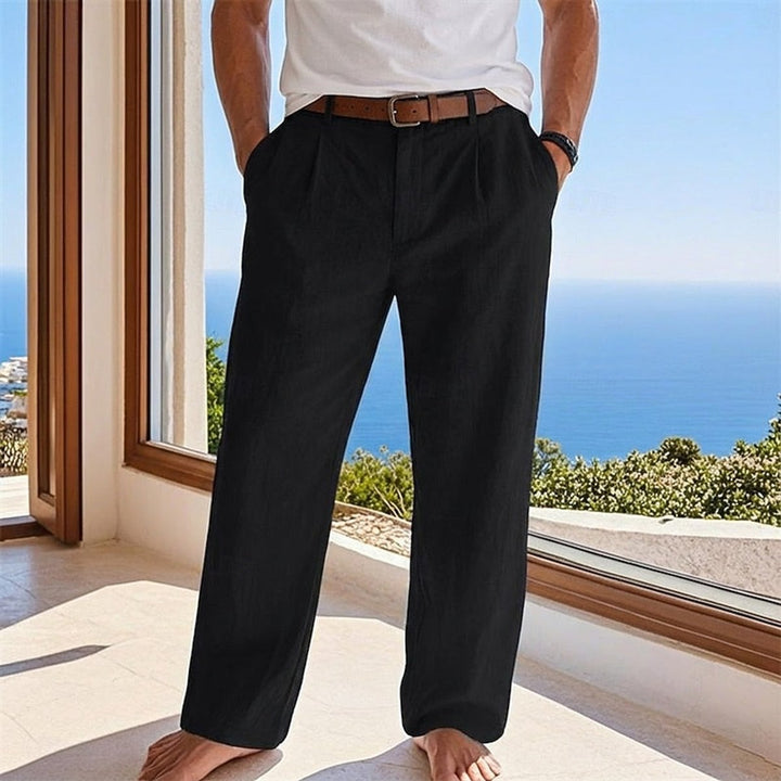 Relaxed fit men's summer pants, ultra-lightweight for ultimate comfort and casual style.
