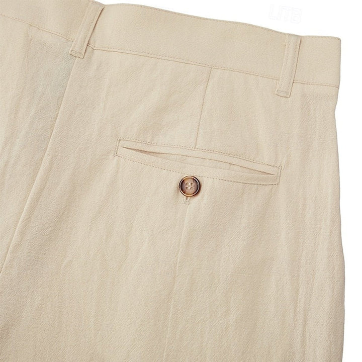 Lightweight men's casual summer pants with a comfortable loose fit, perfect for hot days.