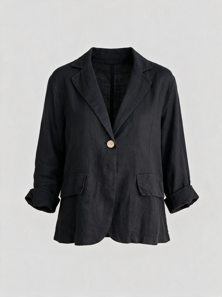 Versatile women's blazer, lightweight and perfect for a sophisticated business casual look.