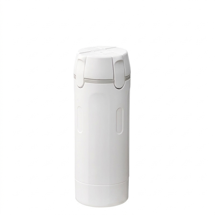 Compact, leak-proof 4-in-1 travel dispenser bottle. Refillable organizer for shampoo, lotion & toiletries on the go.