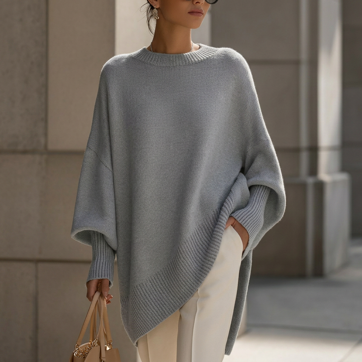 Women's cozy pullover sweater in a relaxed fit. Ideal for everyday wear & fall fashion.
