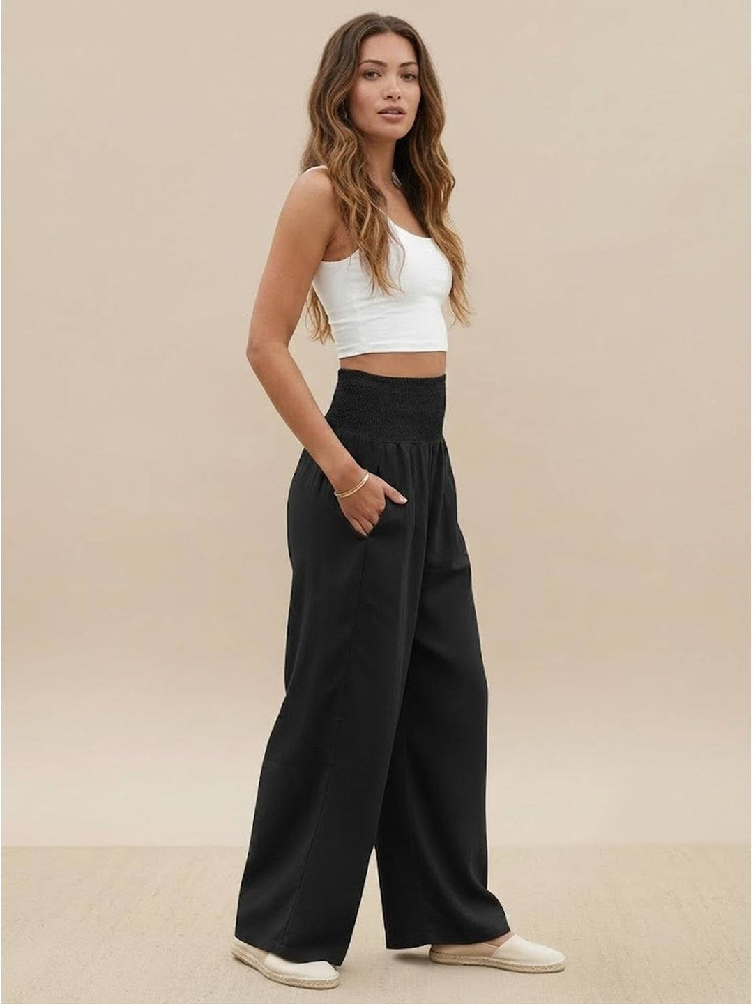 Women's Petra Wide Leg Palazzo Pants