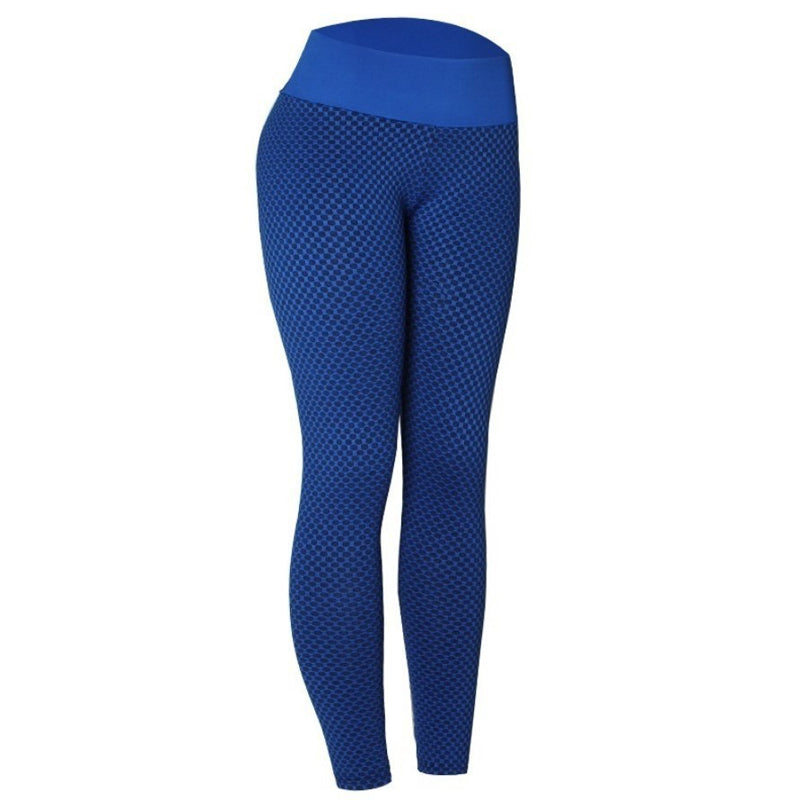 Comfortable women's butt lifting scrunch leggings with tummy control for yoga & workouts.