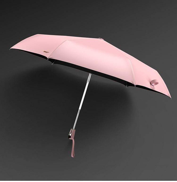 Compact travel umbrella. Ultra-light, unisex, automatic & windproof with 95% UV protection.