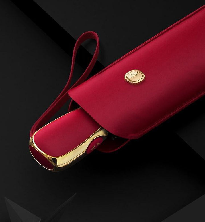 Sleek unisex luxury umbrella. Automatic, 95% UV block, ultra-light & windproof, perfect for summer.