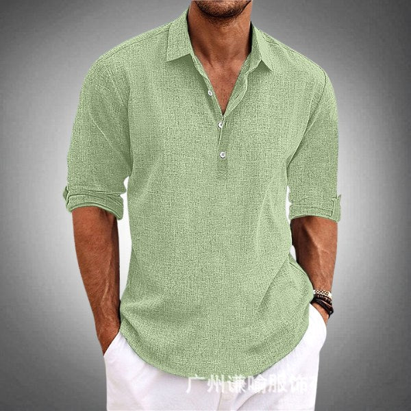 Men's casual short-sleeve polo, perfect for summer activities or relaxed warm weather everyday wear.