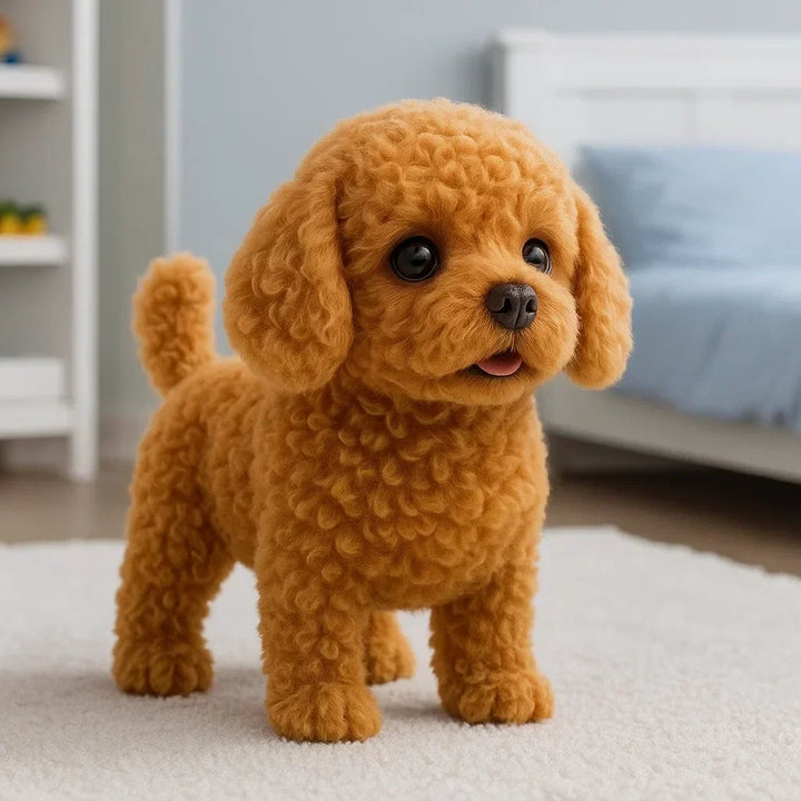 Fun interactive robotic puppy toy, perfect electronic pet for kids, a cuddly and engaging companion.