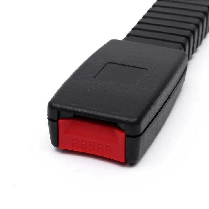 Secure & easy-to-install car seat belt extender. Increases buckle length for greater comfort & road safety.