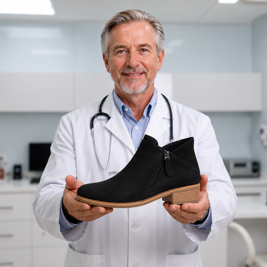 Elegant women's orthopedic Chelsea boots with cushioned insoles for ultimate comfort.