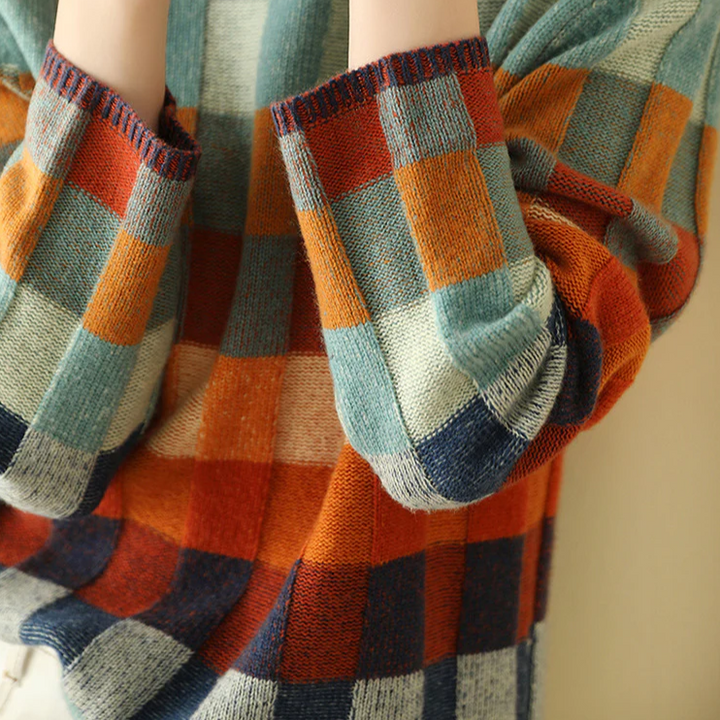 Chic women's knit sweater for everyday elegance, ideal for layering in cold weather.