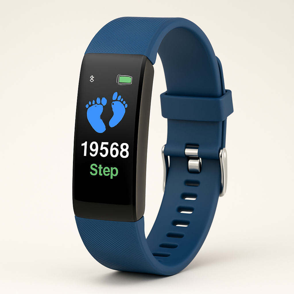 Senior smartwatch for easy health monitoring, heart rate, & activity tracking. Ideal elderly tech.