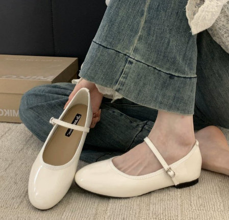 Women's Patent Mary Jane Flats
