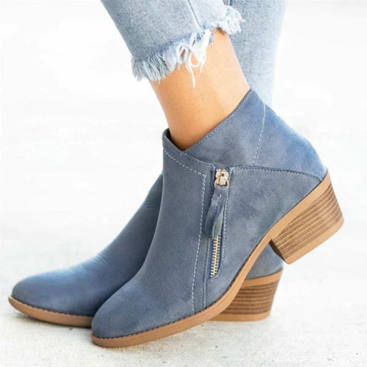 Orthopedic women's Chelsea ankle boots providing superior foot support & all-day comfort.