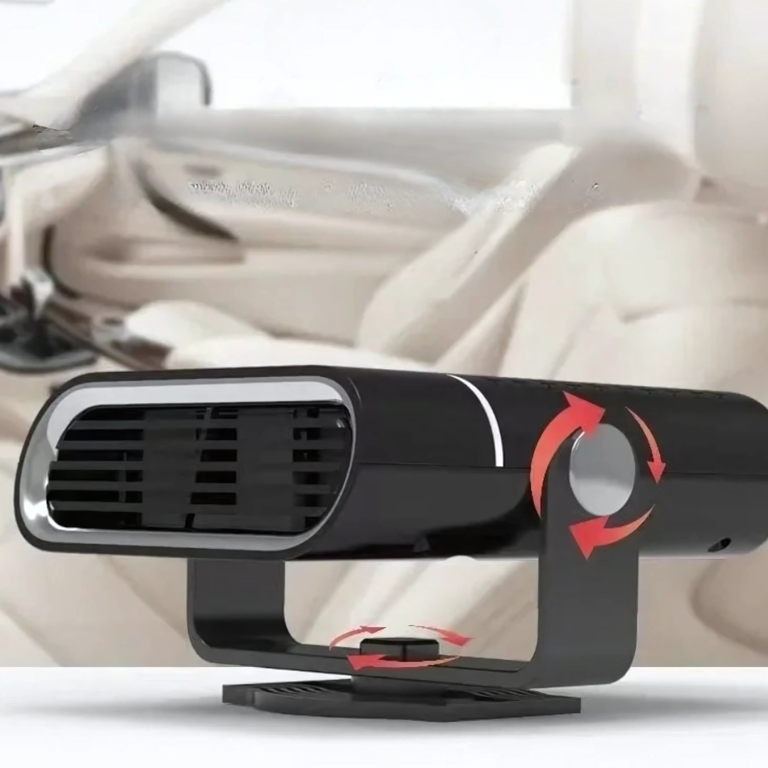 Efficient 12V car defogger & heater ensures safe winter driving by rapidly clearing frosty windshields.