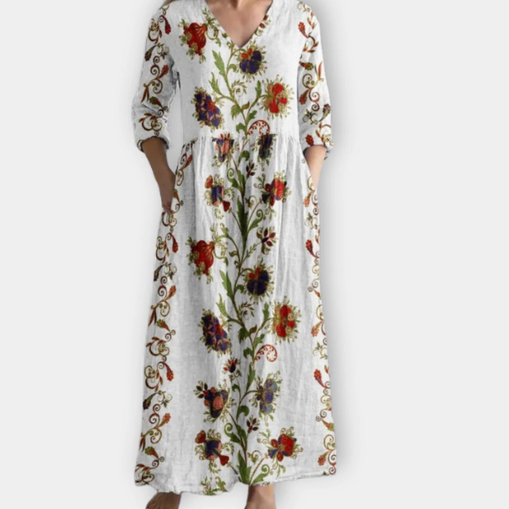 Boho Summer Dress: Evangeline Chic Maxi
