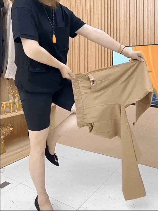 Comfortable women's relaxed fit straight leg casual pants, ideal for loungewear or daily wear.