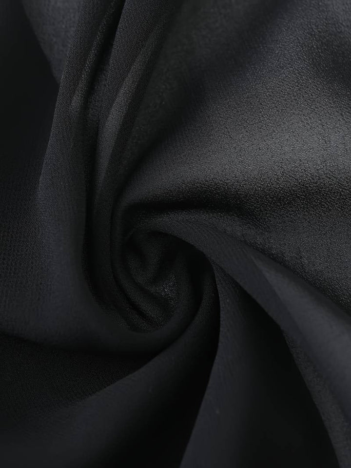 Women's Sheer Chiffon Tie Front Crop Cardigan