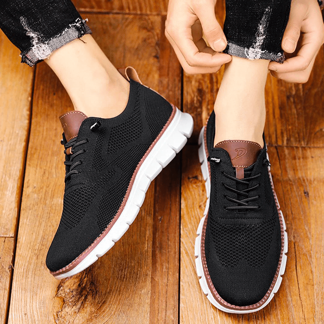 Everyday wear men's orthopedic sneakers, cushioned and comfortable for long days.