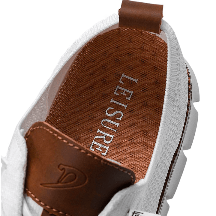 Men's supportive orthopedic lace-up shoes with cushioning for comfort.