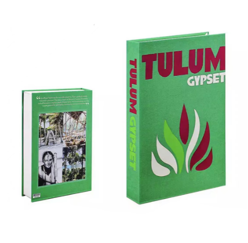 Elegant coffee table books, creating a luxury accent in any modern home.