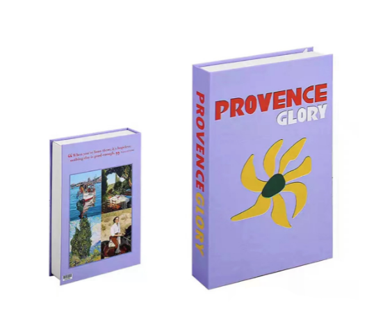 Luxury faux books, ideal for creating a curated aesthetic on shelves or tables.
