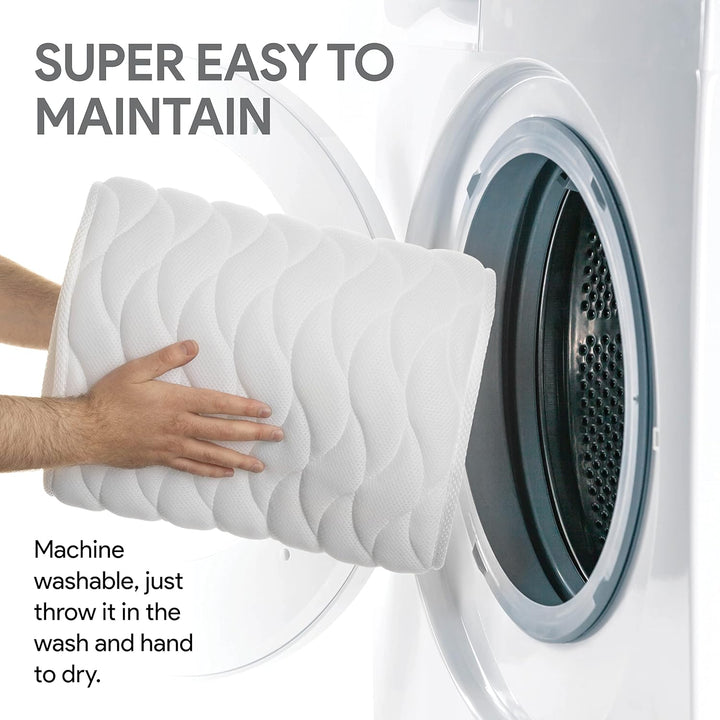 White full body bathtub pillow for ultimate unisex bath relaxation, providing comfortable spa experience & support.