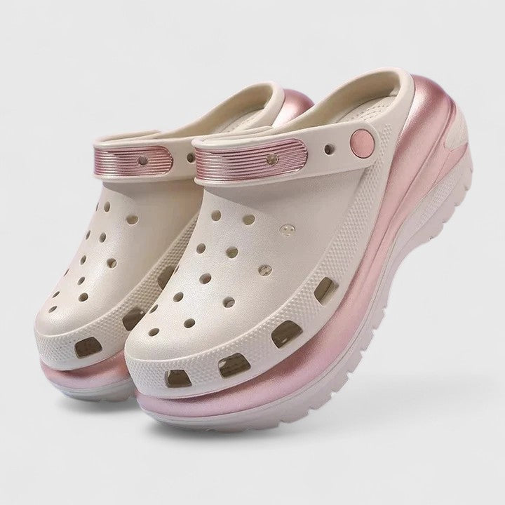 Non-slip comfort platform sandals for women, perfect for outdoor and beach summer wear.
