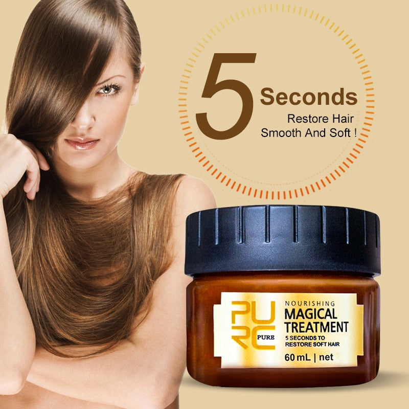 Transformative Instant Hair Repair & Shine Mask. Effective treatment for dry, frizzy hair, promoting healthy, smooth hair.