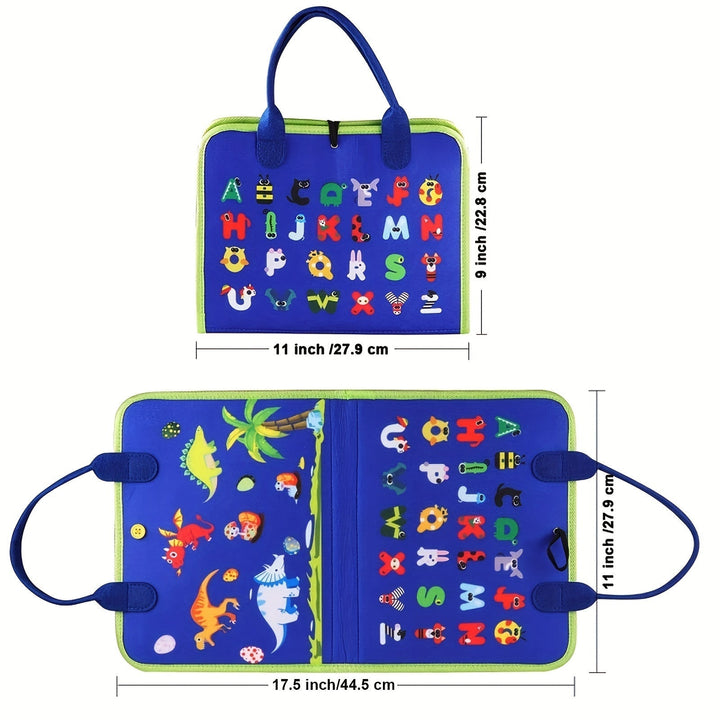 Multi-activity 25-in-1 children's sensory toy. Supports brain development, early learning, and toddler fun.