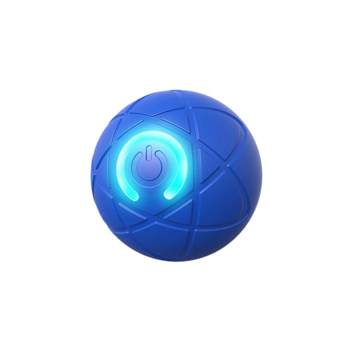 Durable interactive automatic dog toy ball for mental stimulation & exercise.