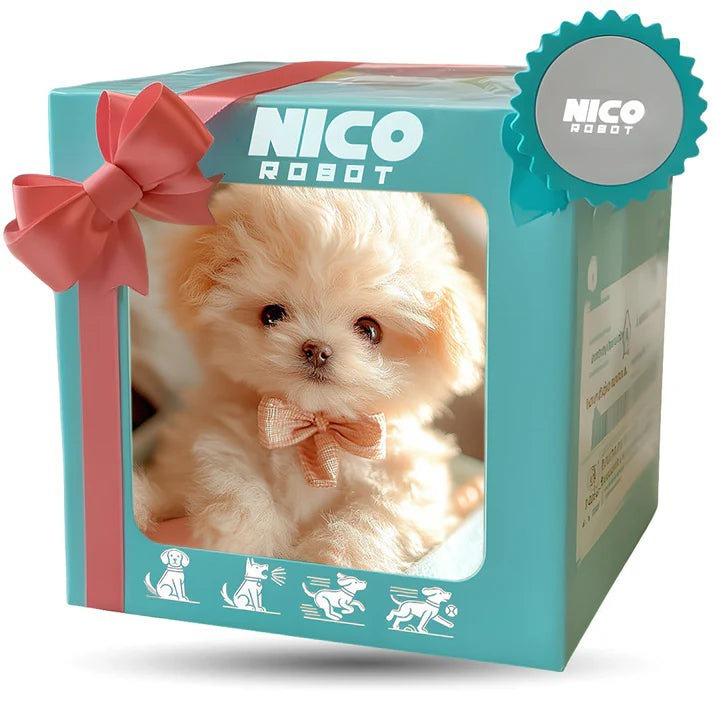 Kid-friendly interactive plush toy dog with realistic movements.