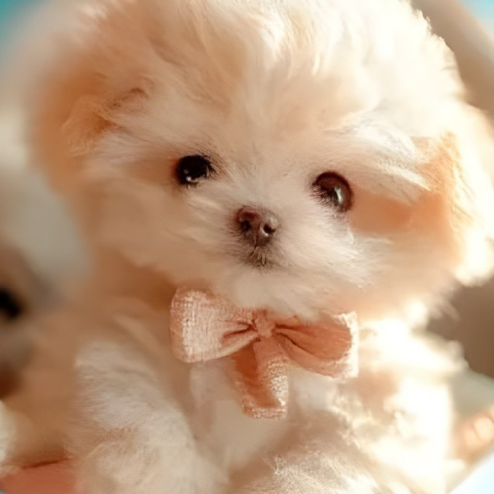 Battery-operated plush puppy that walks and barks for entertainment.