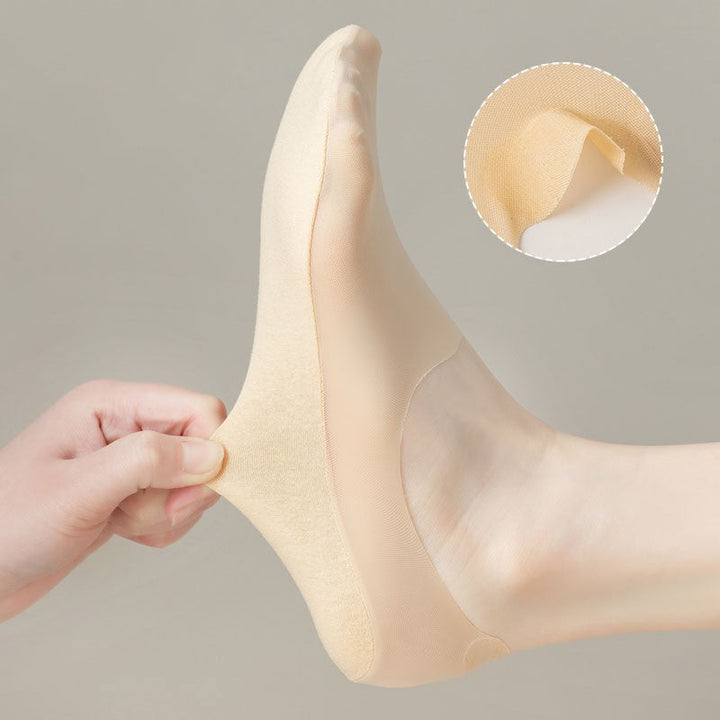 Invisible no-show socks, 3-pack breathable unisex design for discreet foot comfort in any shoe.