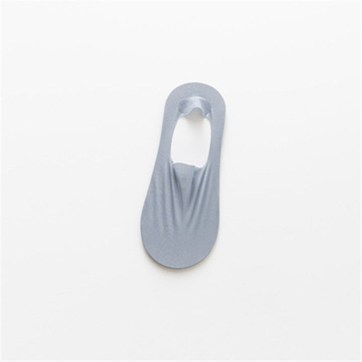 Anti-slip breathable no-show socks, 3 pairs for men & women, ideal low-cut summer essential.