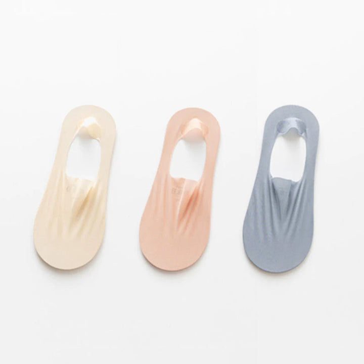 3-pack unisex no-show socks, breathable & low-cut, perfect for sneakers, flats, and everyday comfort.