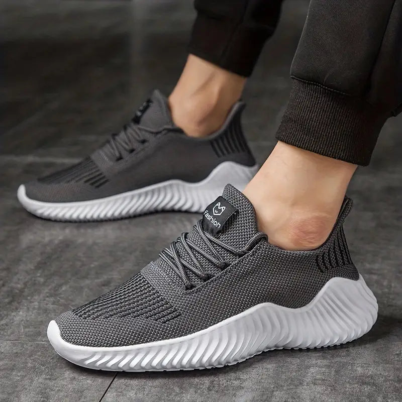Durable men's stylish orthopedic sneakers, lightweight and comfortable, perfect for walking & daily activities.