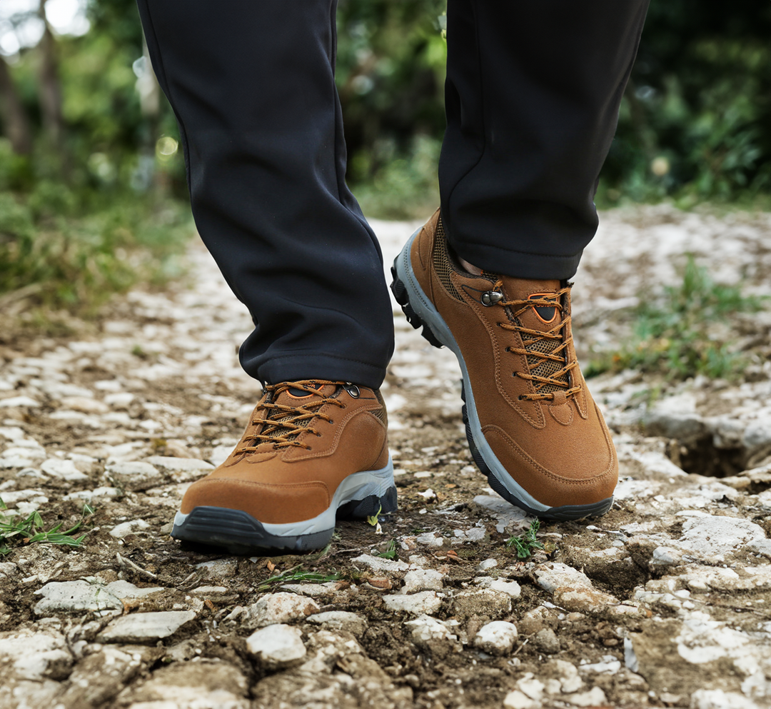 High-quality Men's Jasper orthopedic shoes, built with durable materials for active outdoor use.