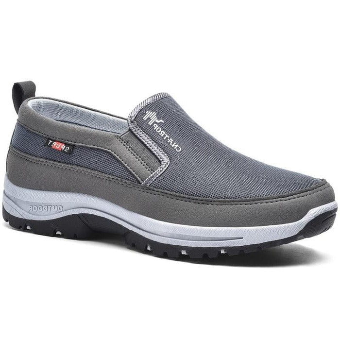 Easy wear men's slip-on comfort shoes, perfect for casual walking and daily support.
