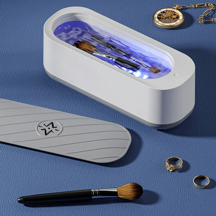 Home ultrasonic cleaner for sparkling jewelry, eyeglasses & watches. Gentle valuable cleaning & shine restore.