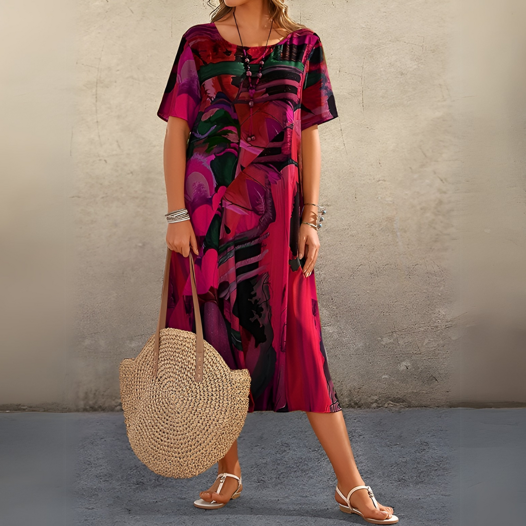 Joelle Floral Midi Dress