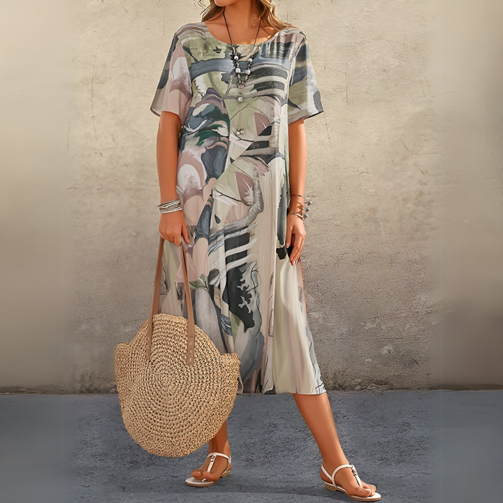 Joelle Floral Midi Dress