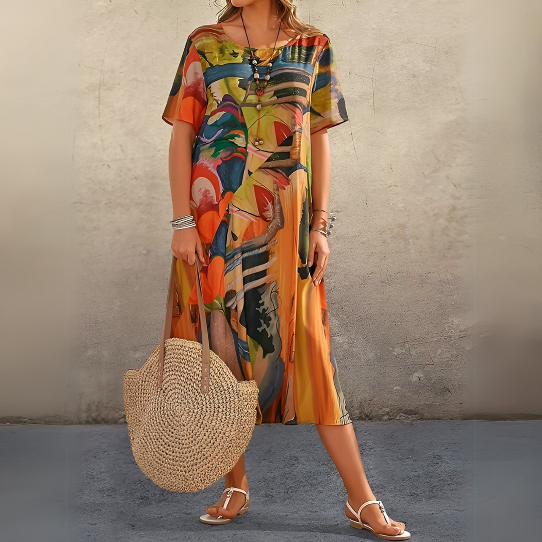 Joelle Floral Midi Dress